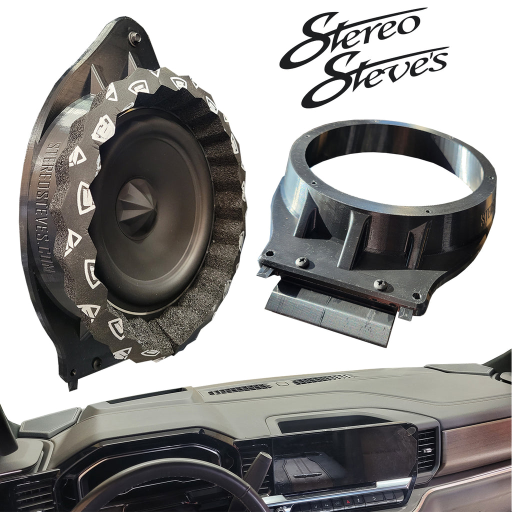 2024-2026 GM Truck Dash Pods 3-Way Speaker Kit ARC RS Sierra Silverado