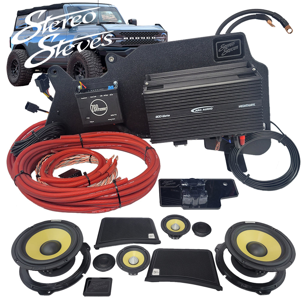 Ford Bronco Focal K2 Power & ARC Audio Shreddin' Package