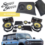 Ford Bronco Focal K2 Power 3-Way Mobile Concert Kit