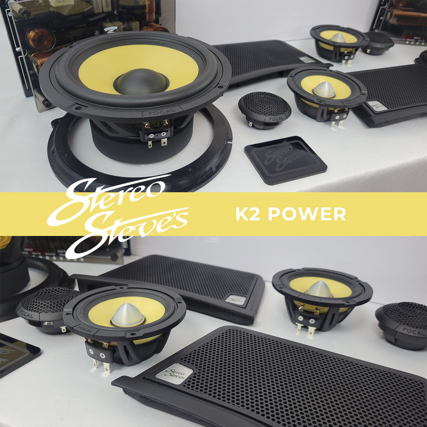 Ford Bronco Focal K2 Power 3-Way Mobile Concert Kit