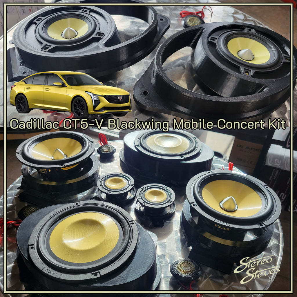 Cadillac CT5-V Blackwing Focal K2 Mobile Concert Speaker Upgrade Kit