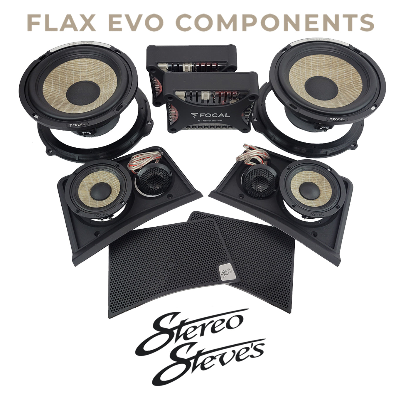 Ford Bronco Focal Flax 3-Way Mobile Concert Kit – Stereo Steves