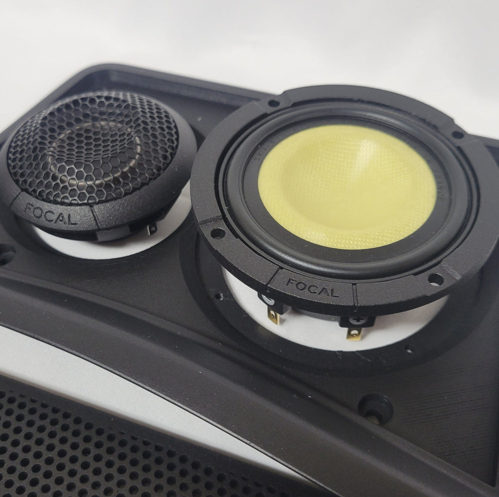 Ford Bronco Dash Pod Kit w/ Focal K2Power M Drivers