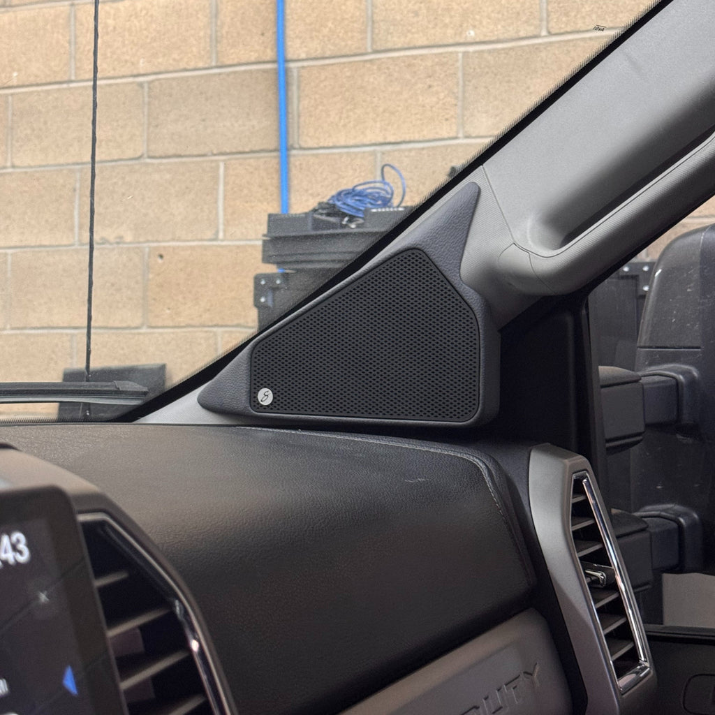 Ford F-Series A-Pillar Pods + Door Adapters 3-Way Kit